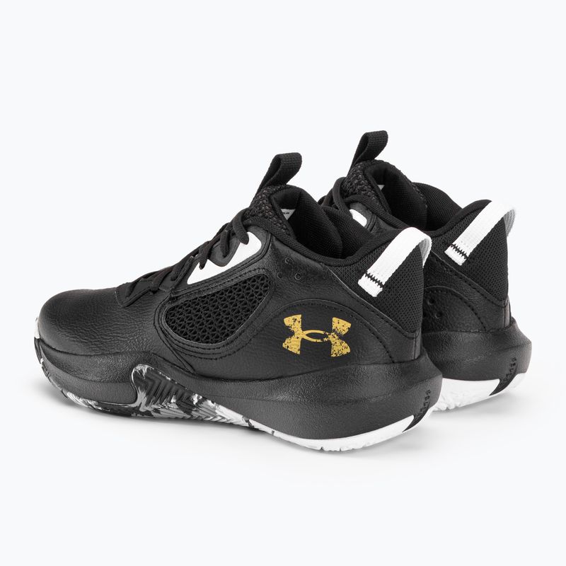 Under Armour GS Lockdown 6 gyermek kosárlabda cipő fekete 3025617 3