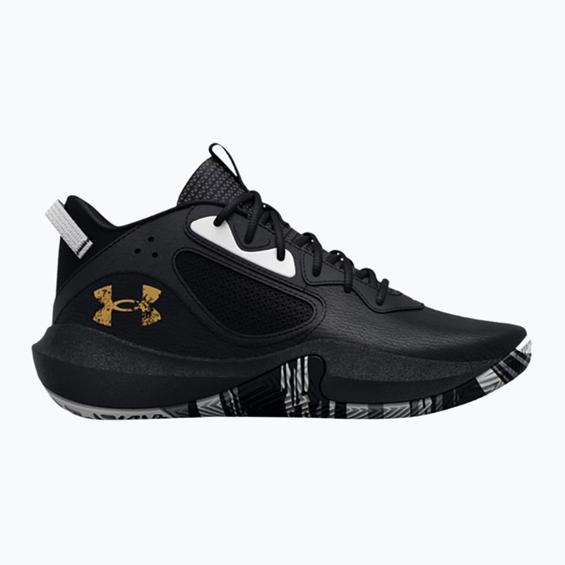 Under Armour GS Lockdown 6 gyermek kosárlabda cipő fekete 3025617 11