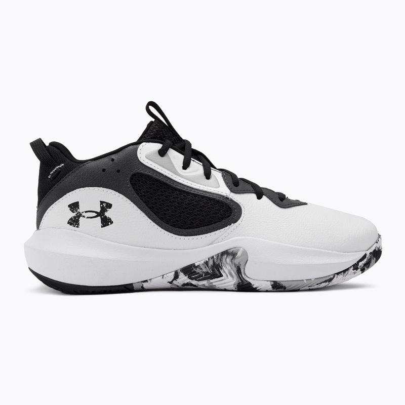 Under Armour Lockdown 6 fehér-szürke férfi kosárlabda cipő 3025616-101 2
