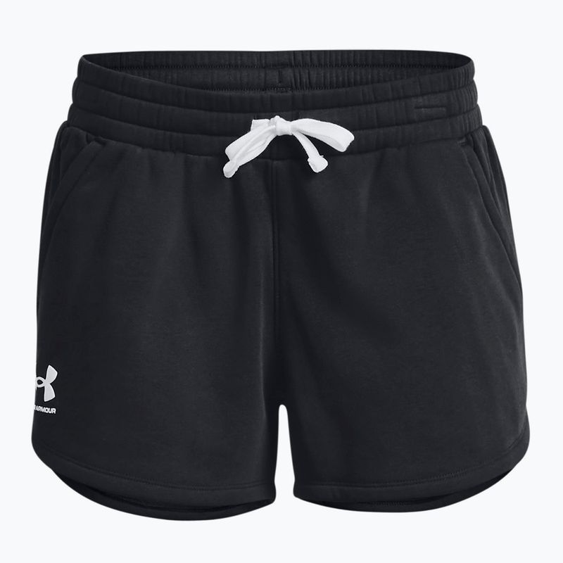 Under Armour Rival Fleece női edzőnadrág fekete 1376257 3