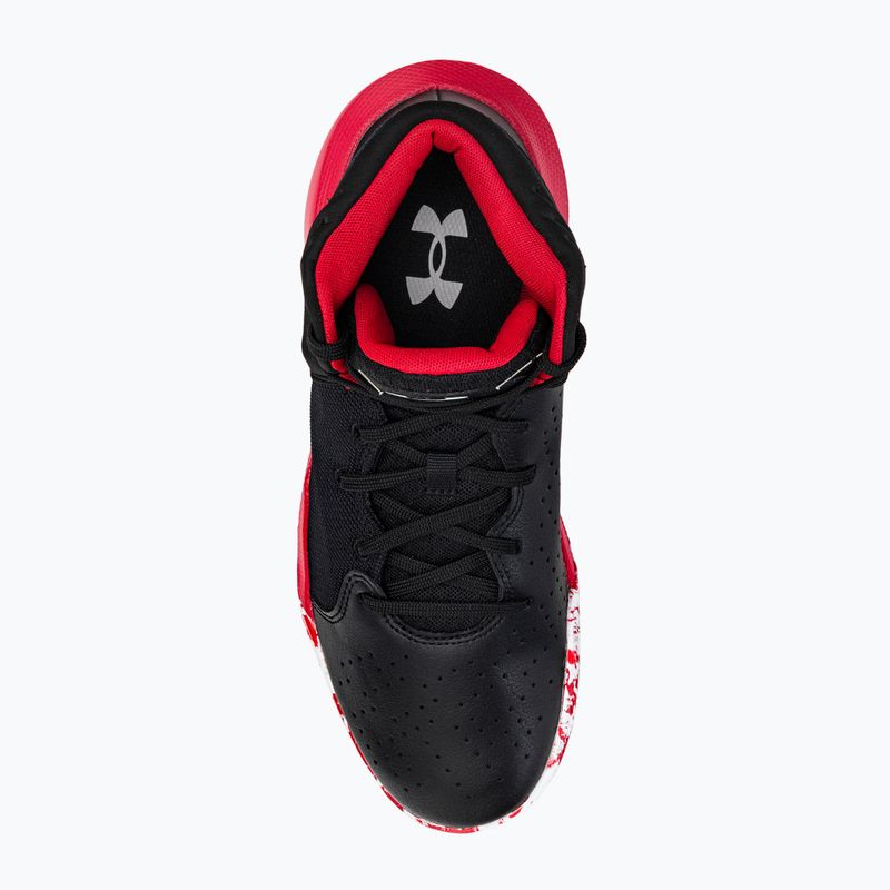 Under Armour Jet '21 002 fekete-piros férfi kosárlabda cipő 3024260-002 6