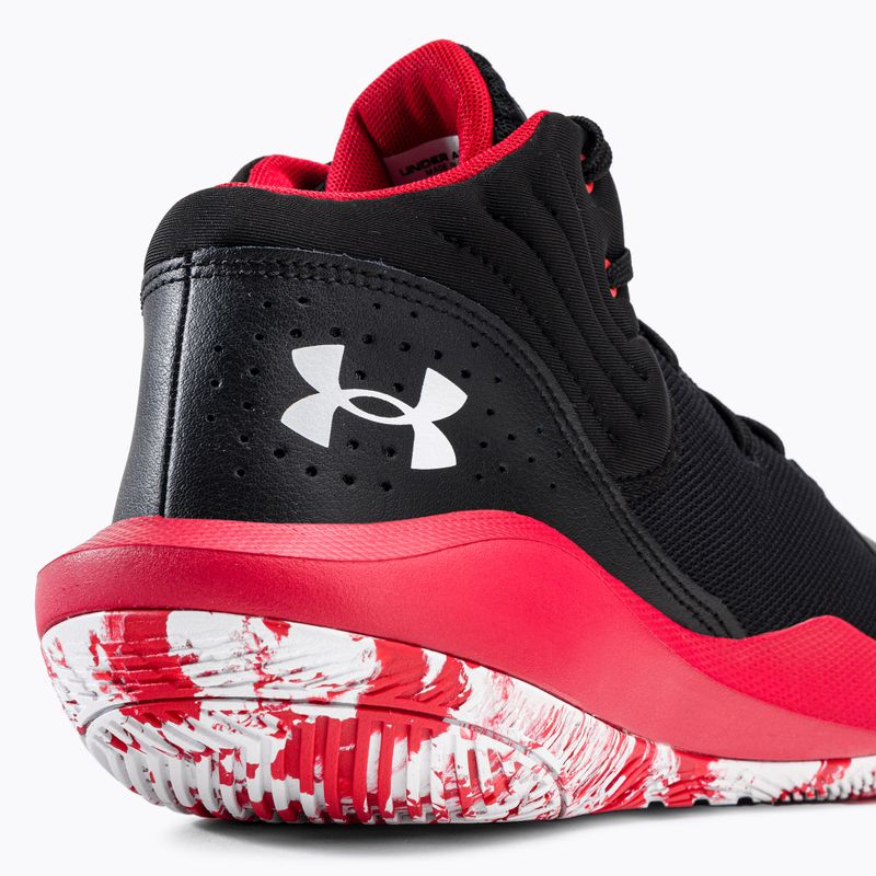 Under Armour Jet '21 002 fekete-piros férfi kosárlabda cipő 3024260-002 8