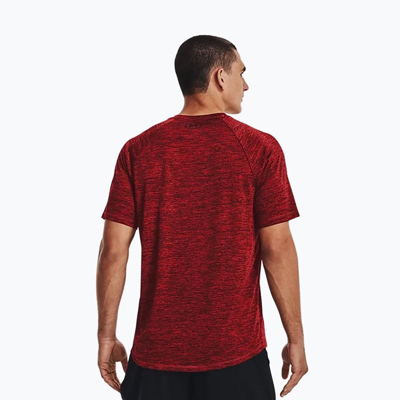 Under Armour férfi edzőpóló UA Tech 2.0 SS Tee piros 1326413 4