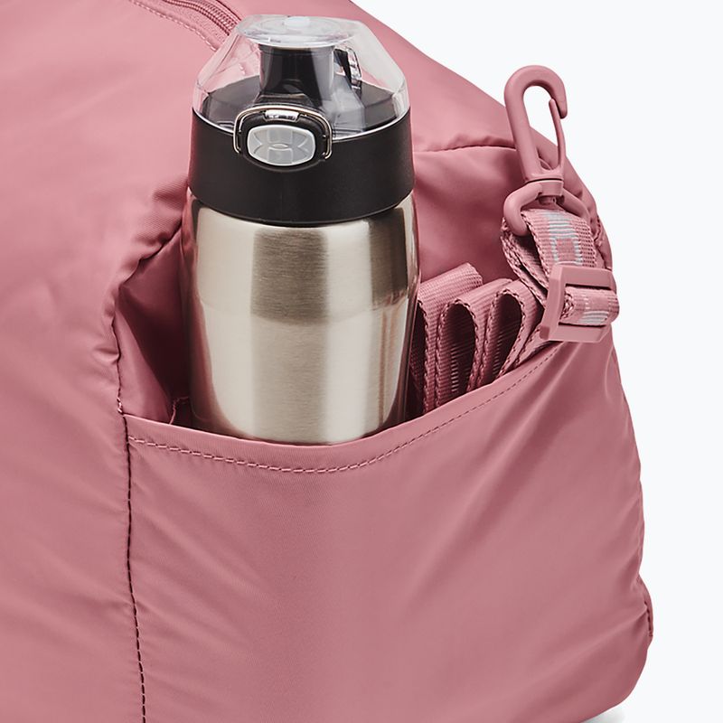 Under Armour Favorite Duffle 30 l rózsaszín elixír/fehér női edzőtáska 6