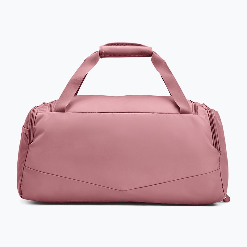 Under Armour Undeniable 5.0 Duffle S 40 l rózsaszín elixír/fehér utazótáska 2