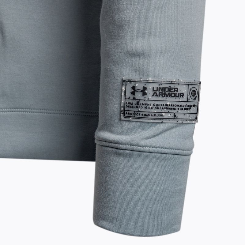 Under Armour Summit Knit Hoodie tréning pulóver kék 1377173 3