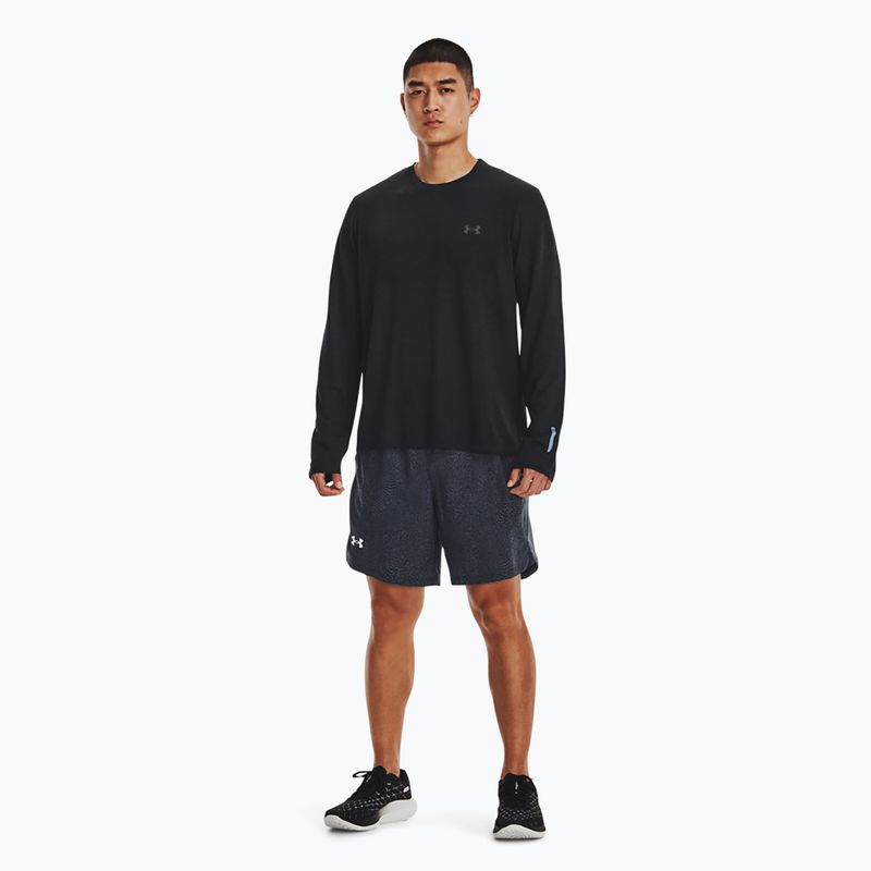 Férfi Under Armour Seamless Stride futópóló fekete 1375693 2