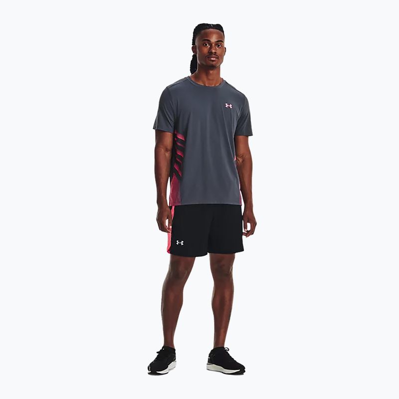 Férfi Under Armour Iso-Chill Laser Heat szürke futópóló 1376518