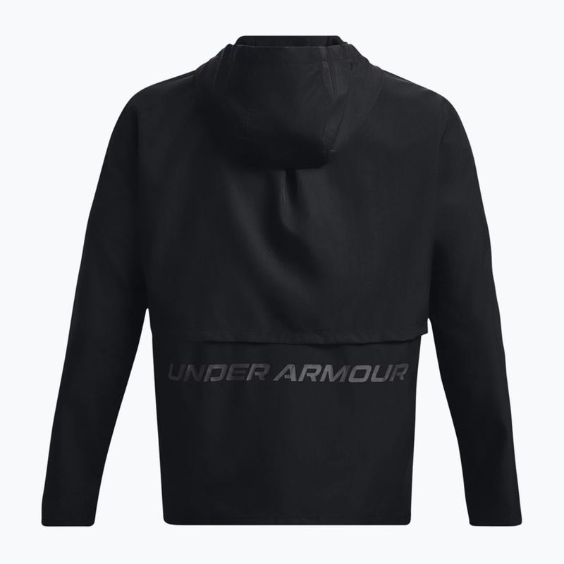 Under Armour Storm Run kapucnis férfi futódzseki fekete 1376795 5