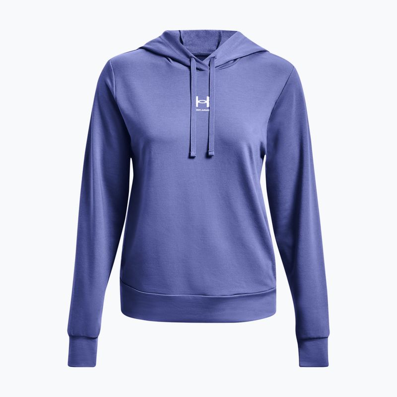 Under Armour női edzőpulóver Rival Terry Hoodie kék 1369855 3