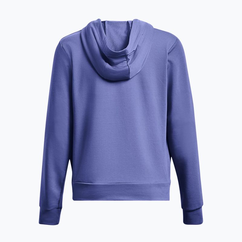 Under Armour női edzőpulóver Rival Terry Hoodie kék 1369855 4