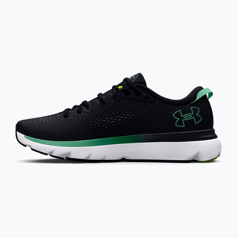 Under Armour Hovr Infinite 5 férfi futócipő fekete-zöld 3026545 14