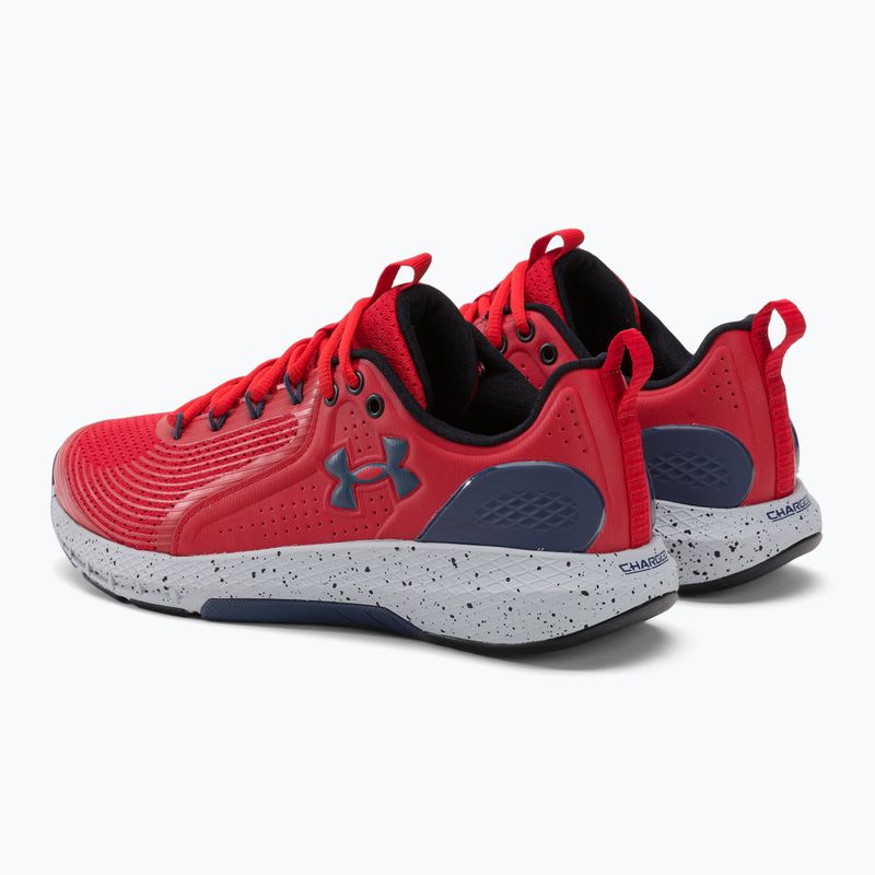 Under Armour Charged Commit Tr 3 férfi edzőcipő piros 3023703 3