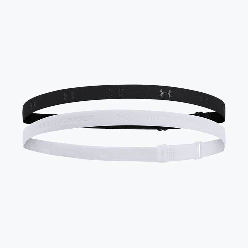 Under Armour Mini Bands fejpánt (2 db) fekete/mod szürke