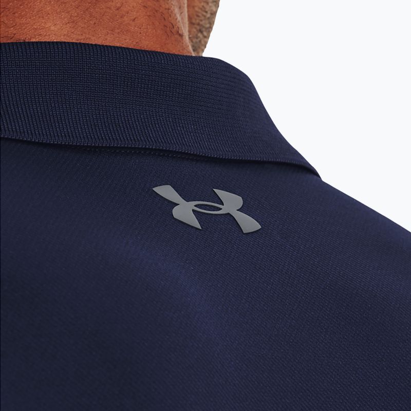 Férfi Under Armour Matchplay póló póló midnight navy/pitch szürke 4