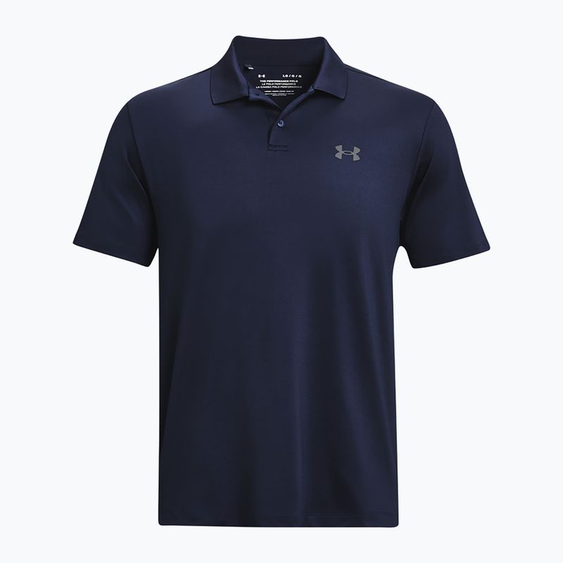 Férfi Under Armour Matchplay póló póló midnight navy/pitch szürke 5