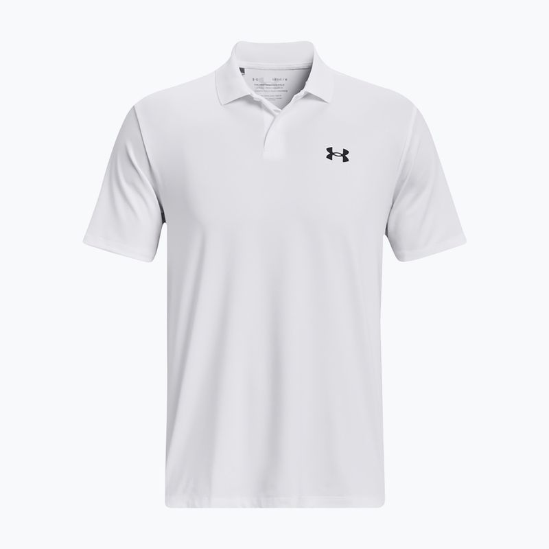 Férfi Under Armour Matchplay póló póló fehér/pálya szürke 5