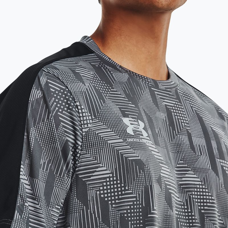 Under Armour férfi futball mez Challenger Training Top szürke 1365408-015 5
