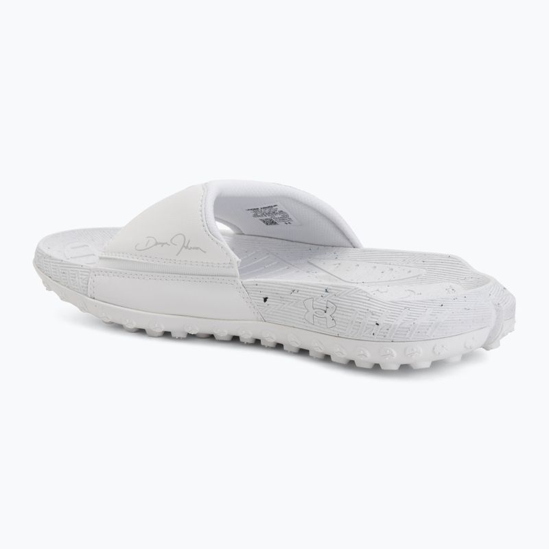 Papucsok Under Armour Rock 3 black/white clay 3
