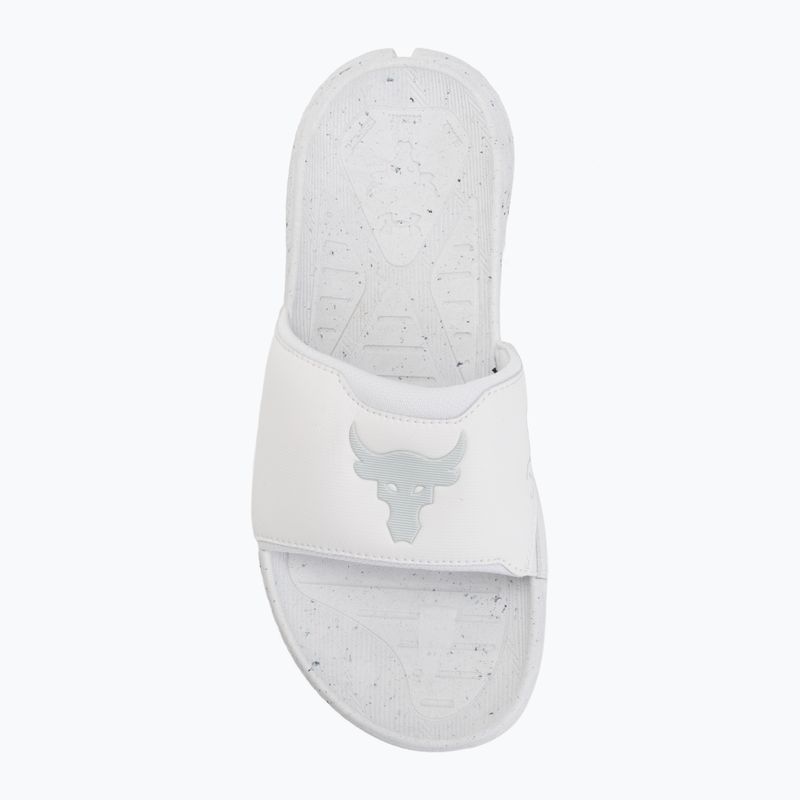 Papucsok Under Armour Rock 3 black/white clay 5