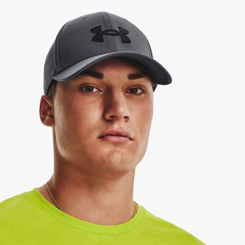 Under Armour Blitzing Adj szürke férfi baseball sapka 1376701 5