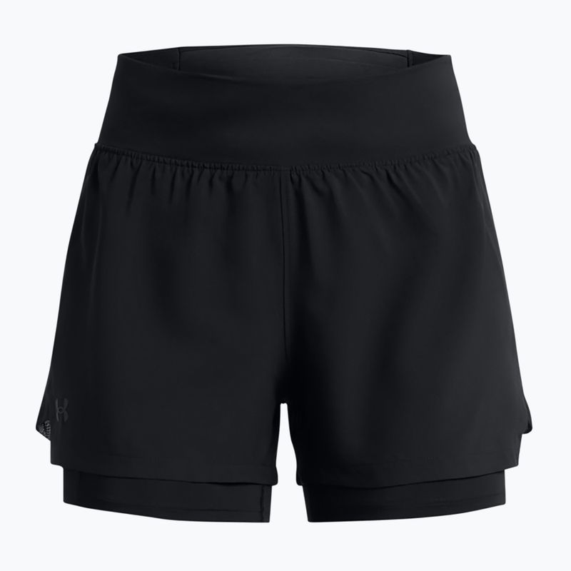 Női futónadrág Under Armour Launch Pro 2IN1 black / black / reflective 6