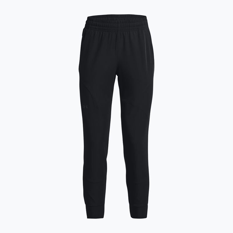 Under Armour Unstoppable Jogger női edzőnadrág fekete/fekete 4