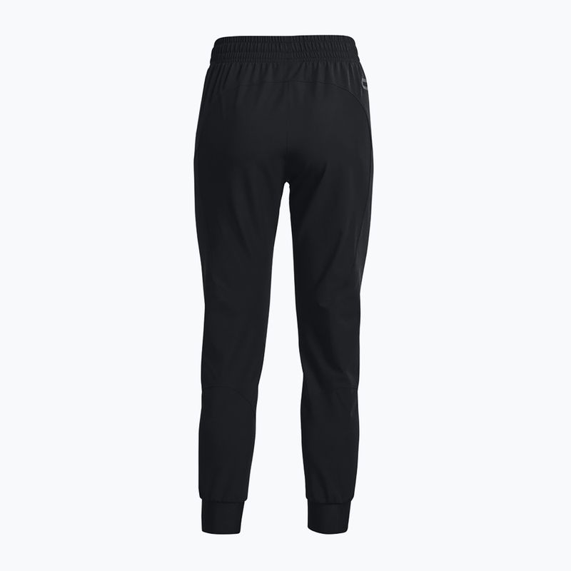 Under Armour Unstoppable Jogger női edzőnadrág fekete/fekete 5