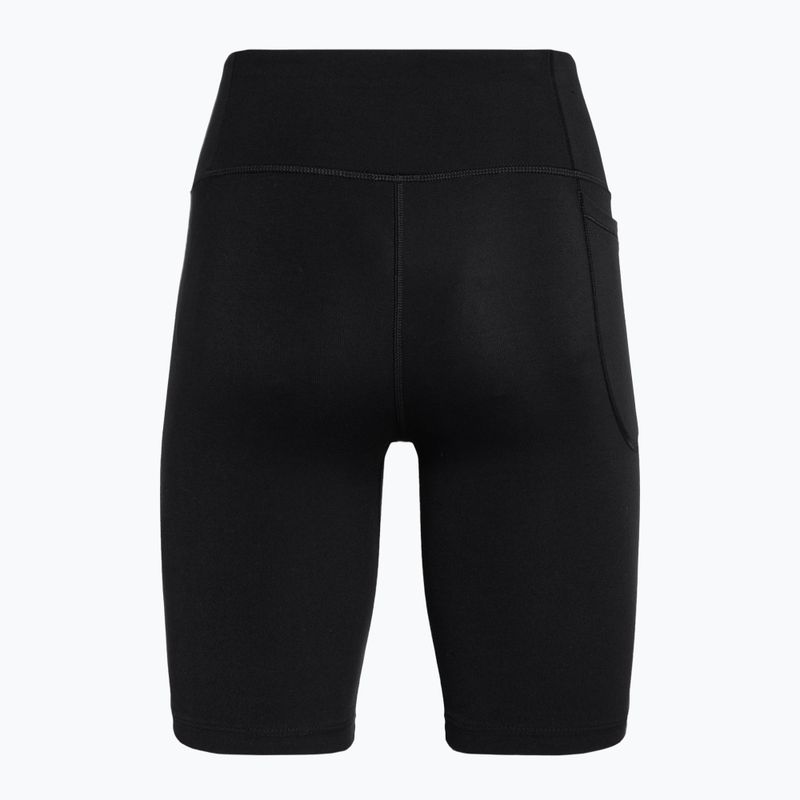 Női edzőnadrág Under Armour Motion Bike Short fekete/sugárszürke 5