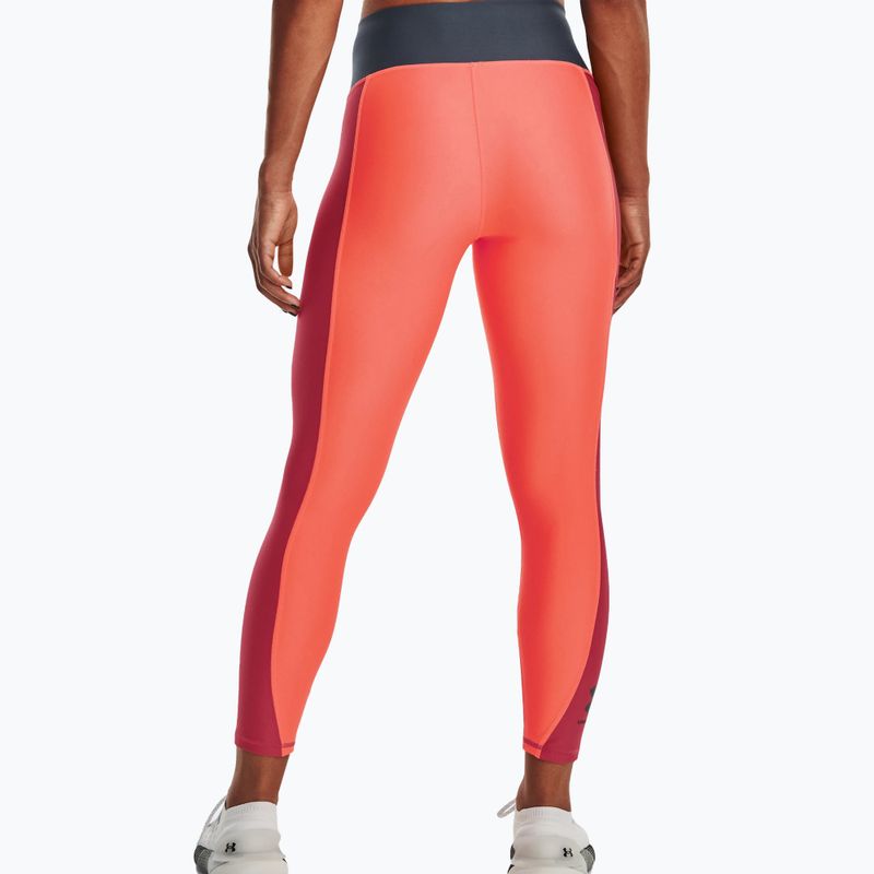 Under Armour női Blocked Ankle leggings narancssárga 1377091 2