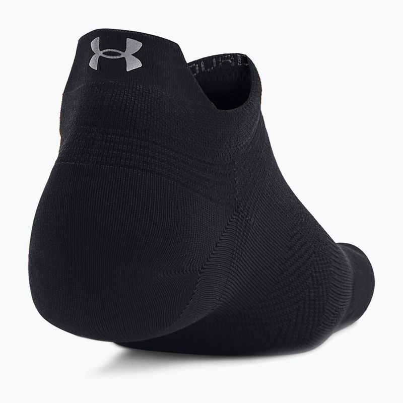 Under Armour Ad Run Lite 2Pk Ns Tab futózokni fekete 1376077 4