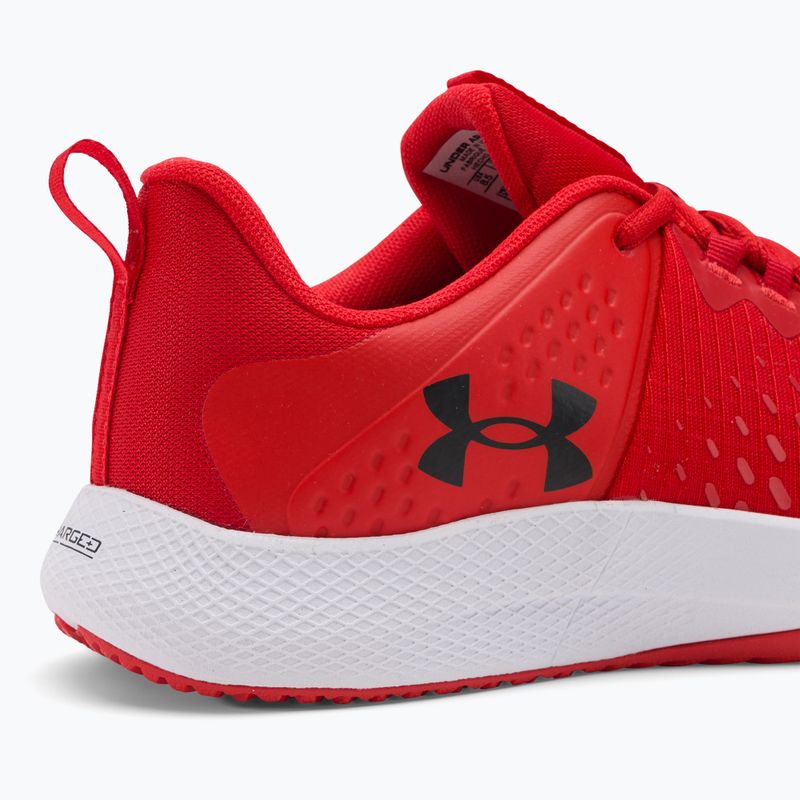 Under Armour Charged Engage 2 férfi edzőcipő piros/fekete/fekete 9