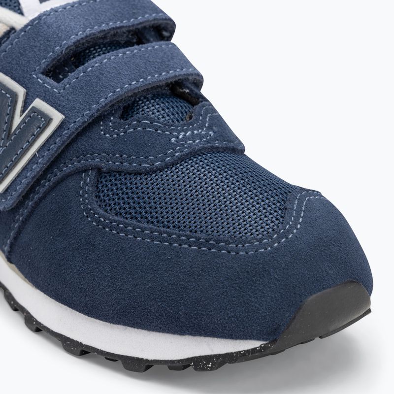 New Balance 574's V1 navy gyermek cipő 7