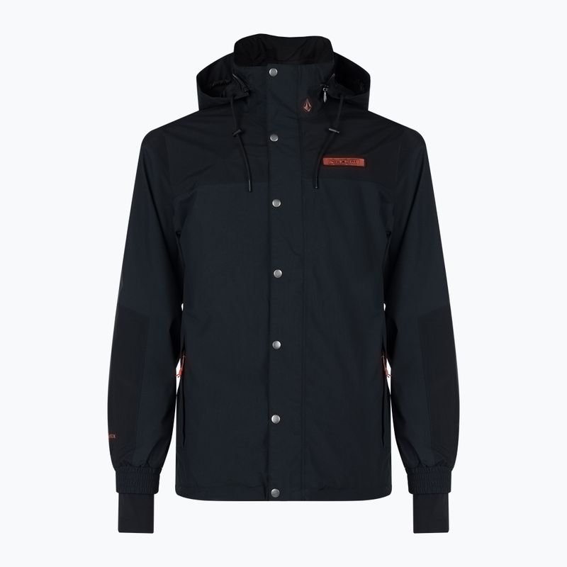 Férfi Volcom Longo Gore-Tex snowboard dzseki fekete G0652306