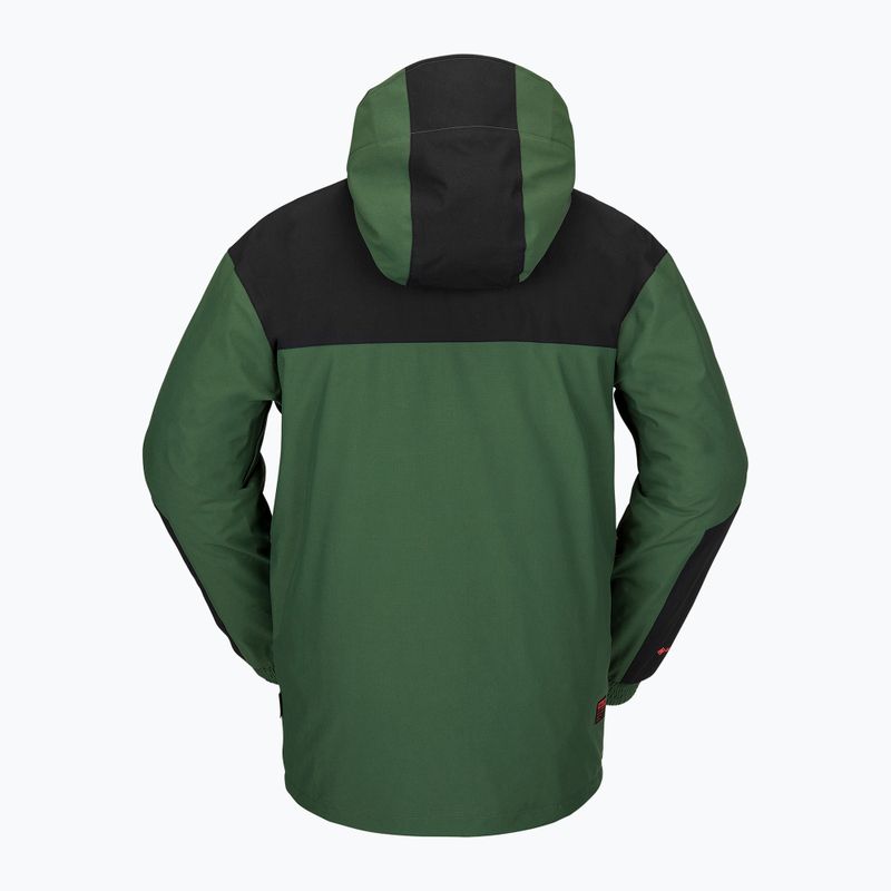 Férfi Volcom Longo Gore-Tex snowboard dzseki zöld G0652306 8