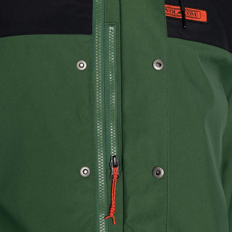 Férfi Volcom Longo Gore-Tex snowboard dzseki zöld G0652306 4