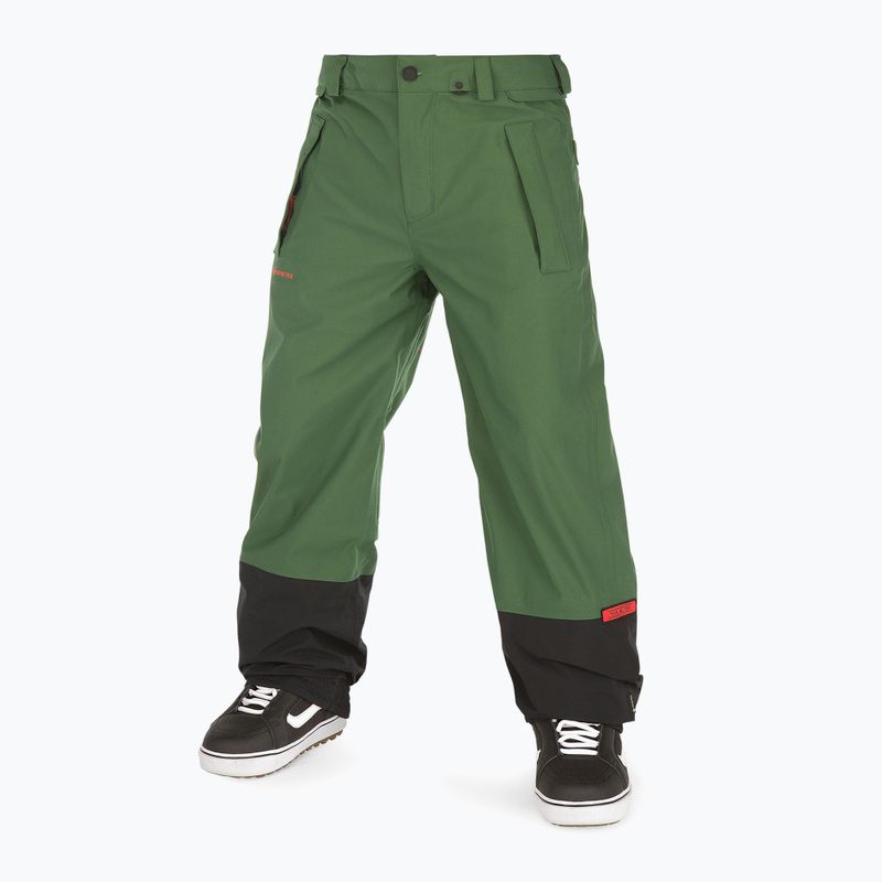 Férfi Volcom Longo Gore-Tex Snowboard nadrág zöld G1352304