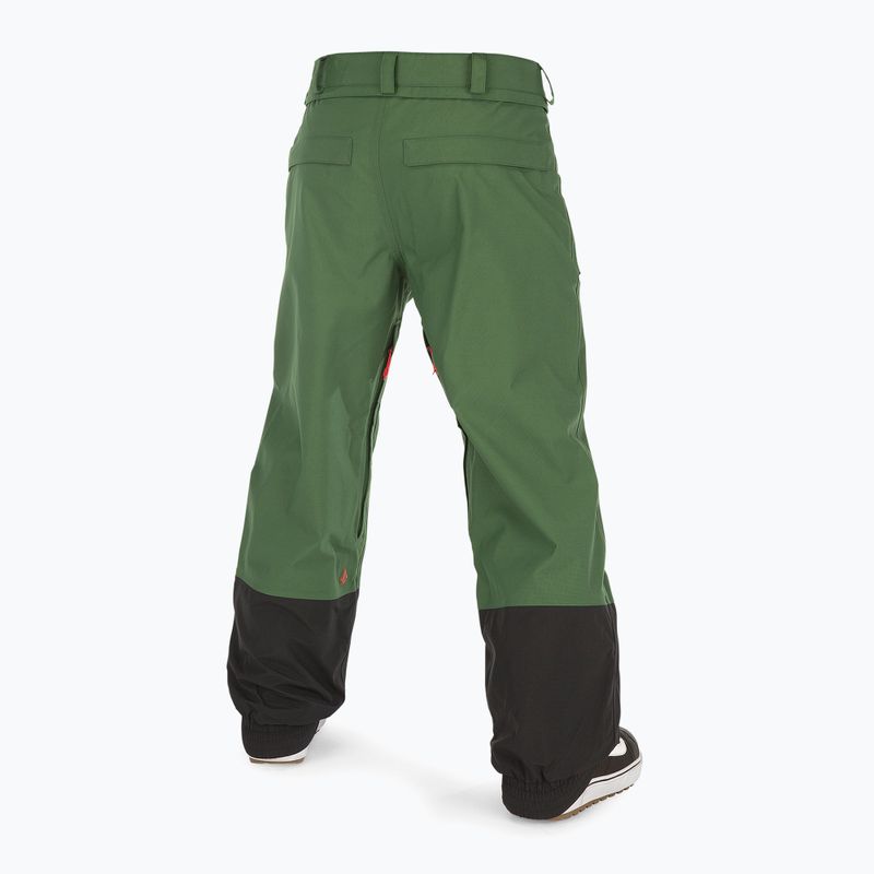 Férfi Volcom Longo Gore-Tex Snowboard nadrág zöld G1352304 2