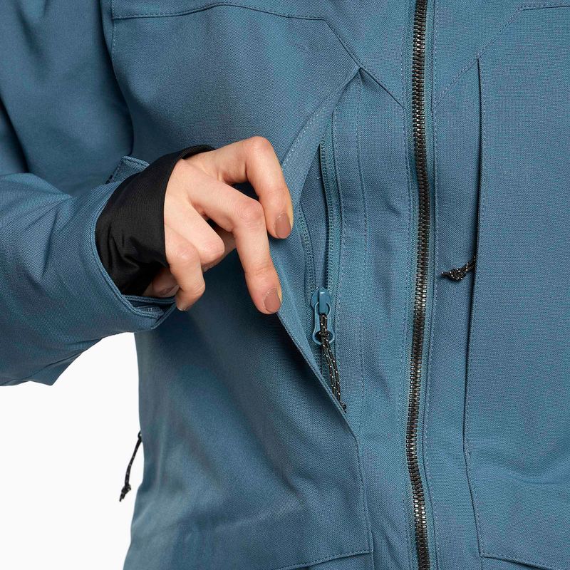 Női snowboard dzseki Volcom Shelter 3D Stretch kék H0452210 7