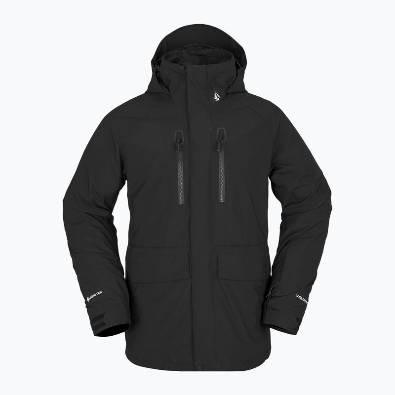 Férfi Volcom Stone Stretch Gore-Tex snowboard kabát fekete G0652303