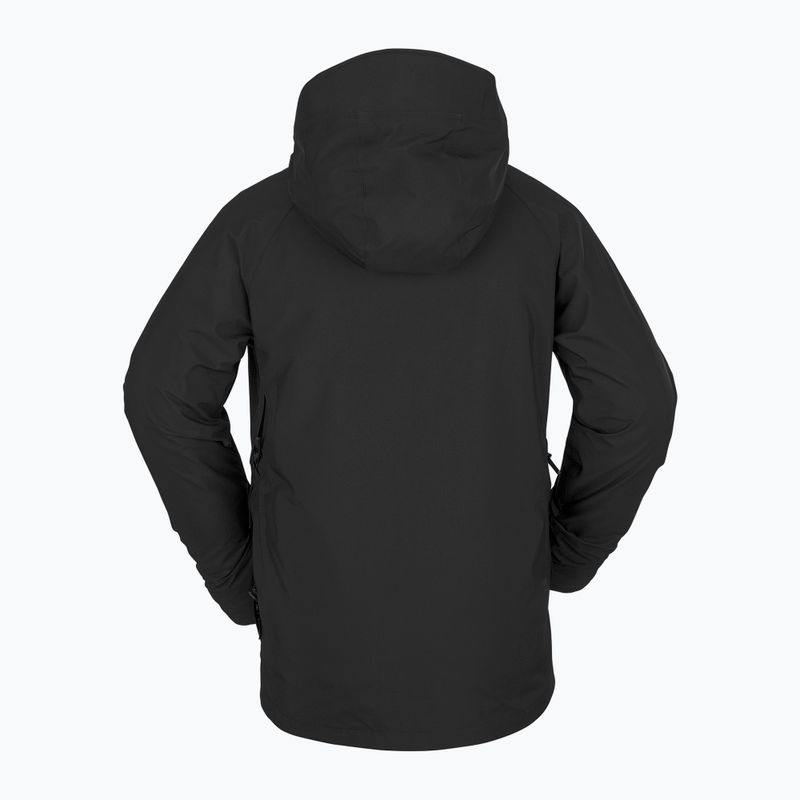 Férfi Volcom Stone Stretch Gore-Tex snowboard kabát fekete G0652303 2