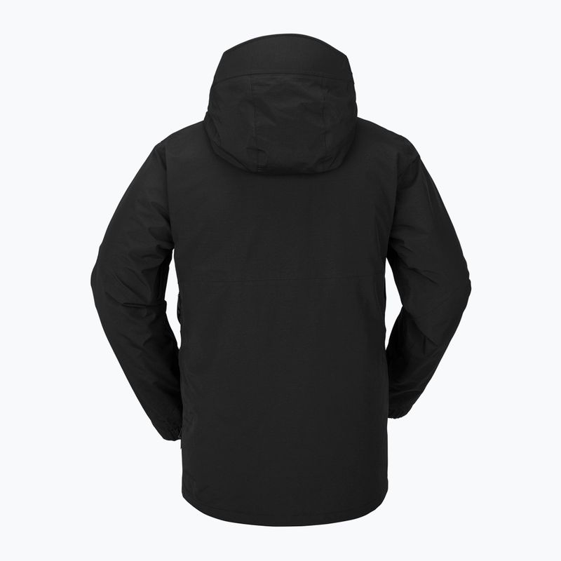 Férfi Volcom L Ins Gore-Tex snowboard kabát fekete G0452302 2