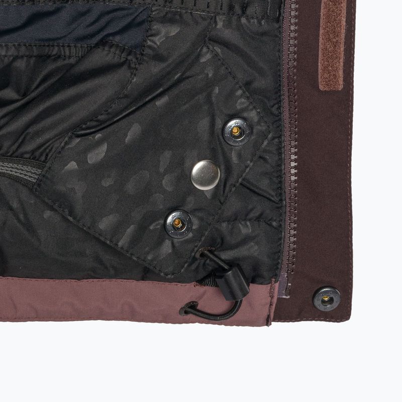 Volcom Aris Ins Gore barna/fekete snowboard dzseki H0452311 6