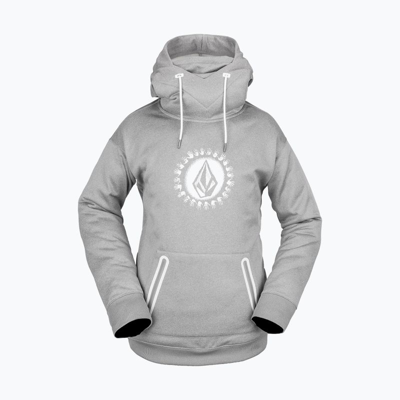 Női Volcom Spring Shred Hoody kapucnis pulóver szürke H4152303 7