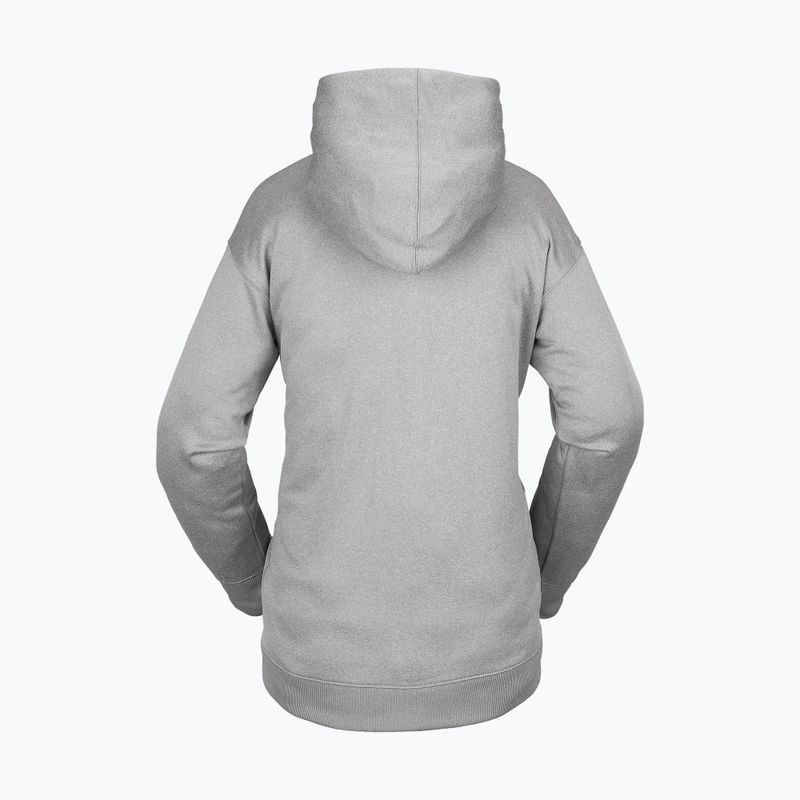 Női Volcom Spring Shred Hoody kapucnis pulóver szürke H4152303 8
