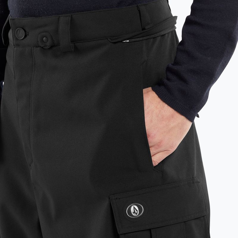 Férfi snowboard nadrág Volcom Nwrk Baggy fekete 4
