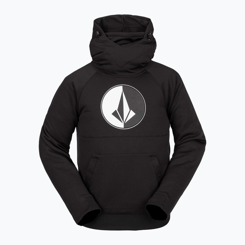 Férfi Volcom Hydro Riding kapucnis pulóver fekete 6
