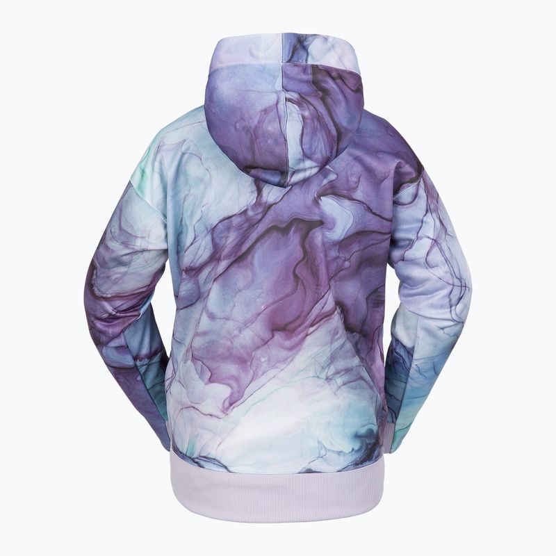Női snowboard kapucnis pulóver Volcom Hydro Riding Hoodie glacier tinta 2