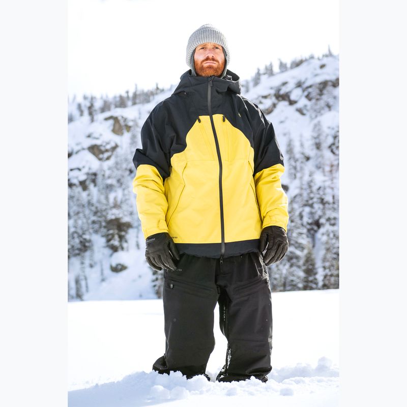 Férfi snowboard kabát Volcom Tds 2L Gore-Tex dark yellow 13