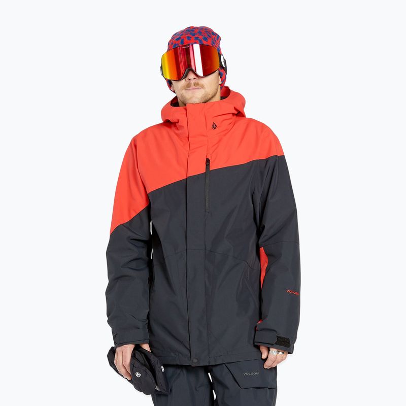 Férfi Volcom Primry Ins snowboard dzseki crimson